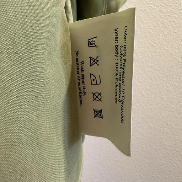 Vintage Barbour Kelsall Jacket Green Women’s Size 12 Medium Pockets PVC L2761 - Picture 9 of 15